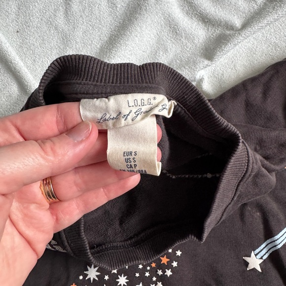 H&M LOGG Oversized Space Sweatshirt - Picture 4 of 5